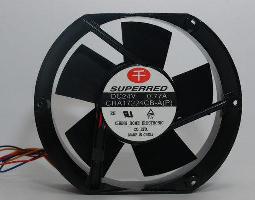 DC24V PBT 차량 냉각 Fan, 23dB 소음 수준 자동차 냉각 Fan 0.77A명