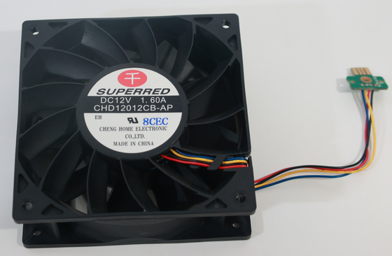 DC24V PBT 차량 냉각 Fan, 23dB 소음 수준 자동차 냉각 Fan 0.77A명