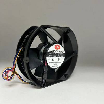 120mm 12V DC 무브러시 냉각팬 17-3600 RPM 22-156CFM 기류 관례