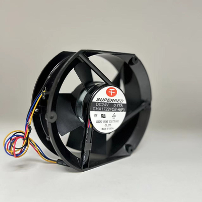 1700-3600 RPM DC 무브러시 냉각팬 볼베어링/소매 방위 원형