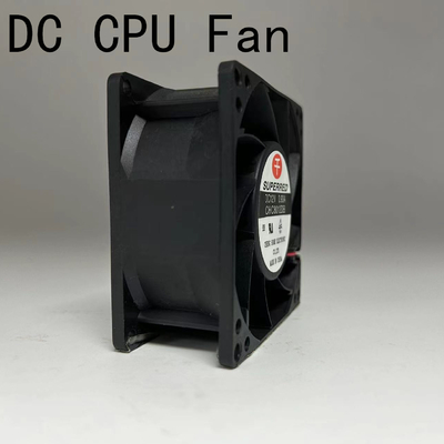 플라스틱 PBT DC 컴퓨터 팬 0.2A 60x60x10mm CPU 냉각 팬