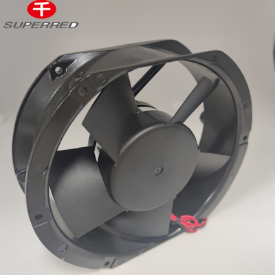 검은 납 유선 AWG26 DC 냉각 팬 - 효율적인 냉각 성능