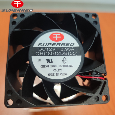 효과적이고 컴팩트한 12V DC CPU 팬 3 핀 커넥터와 함께 플라스틱 PBT