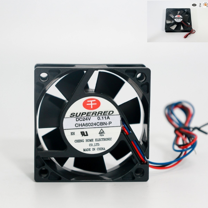 신호 출력 옵션과 플라스틱 PBT DC CPU 팬 80 Ｘ 80 Ｘ 25 밀리미터