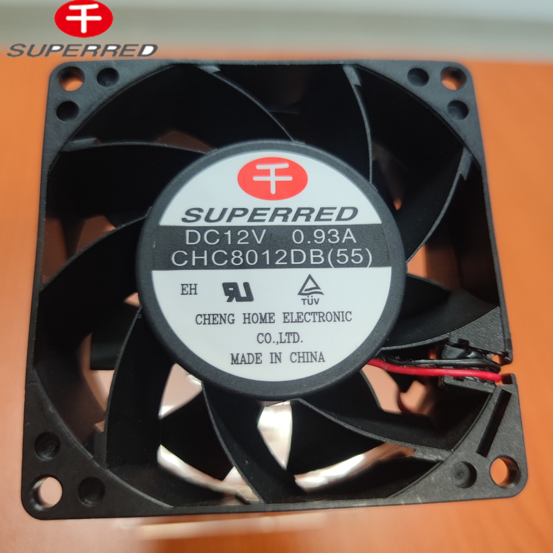 효과적이고 컴팩트한 12V DC CPU 팬 3 핀 커넥터와 함께 플라스틱 PBT